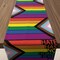 Pride Decorations - Rainbow Table Runner | Pride Accessories for Gay Pride Month - LGBT Pride Party Favors Supplies Decor for Outdoor Outside Rainbow Birthday Party Gifts